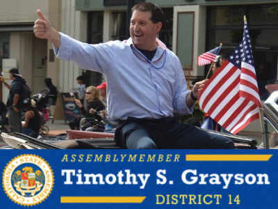 Assemblymember Tim Grayson gold